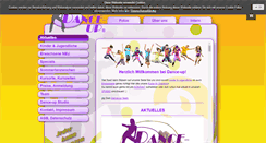 Desktop Screenshot of dance-up.at