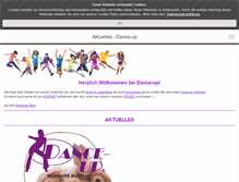 Tablet Screenshot of dance-up.at